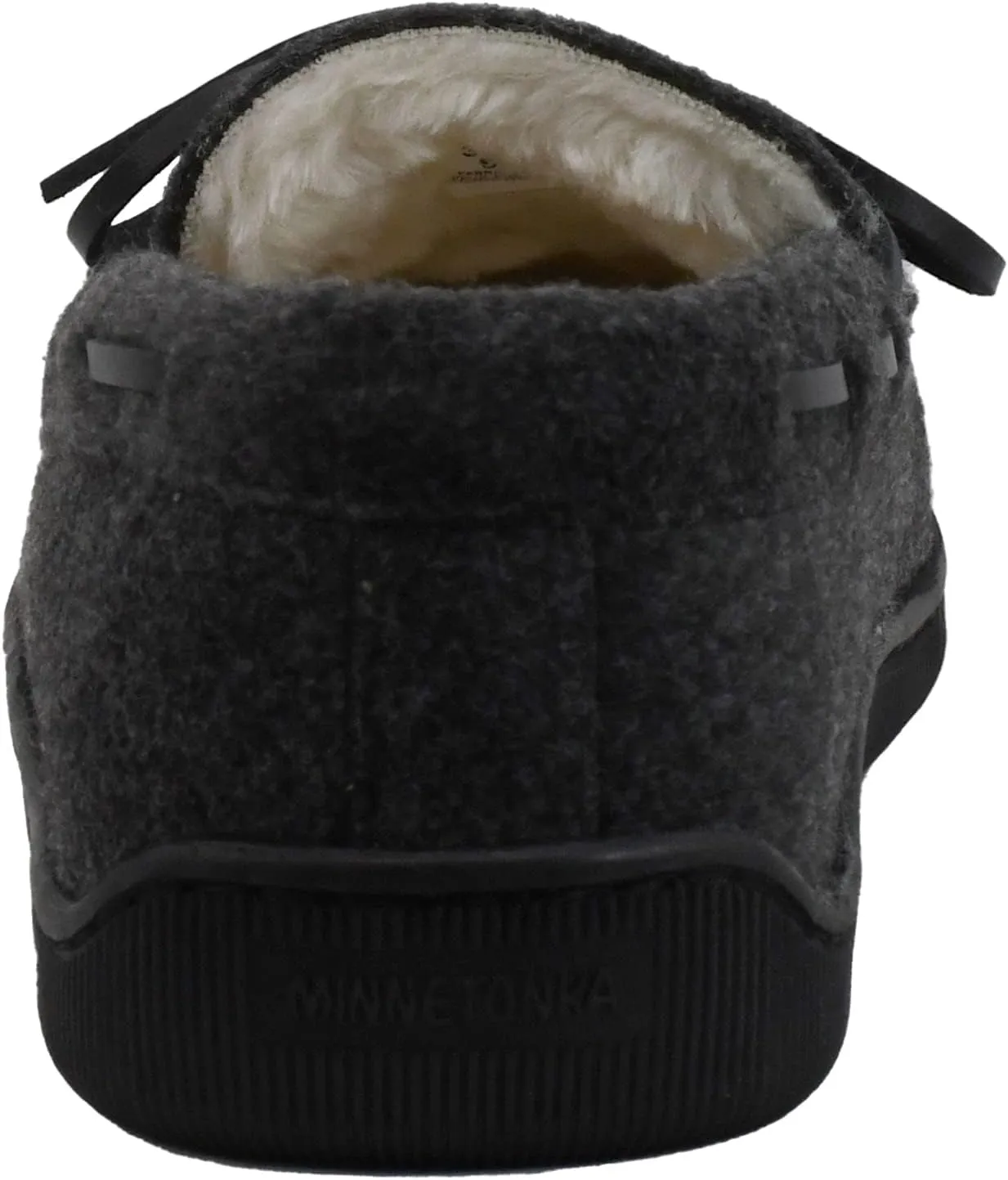 Minnetonka Men's Pile Lined Hardsole Slipper