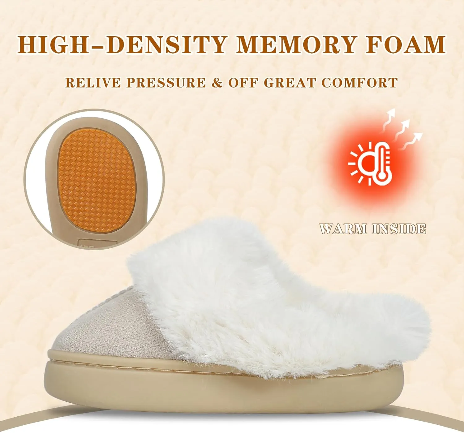 MK MATT KEELY Girls Boys Slippers Kids Fuzzy House Slippers Baby Toddlers Non-Slip House Shoes Winter Warm Soft Plush Indoor Outdoor Slipper for Little Kid Big Kid