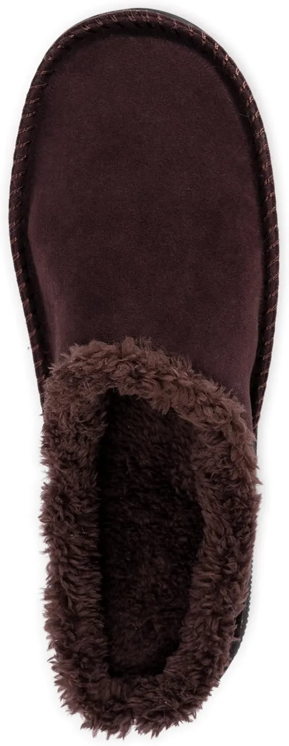 MUK LUKS Men's Faux Suede Clog Slipper