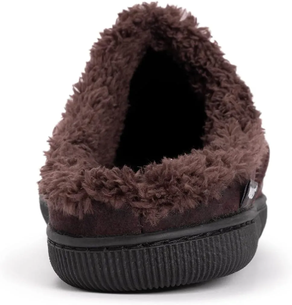 MUK LUKS Men's Faux Suede Clog Slipper