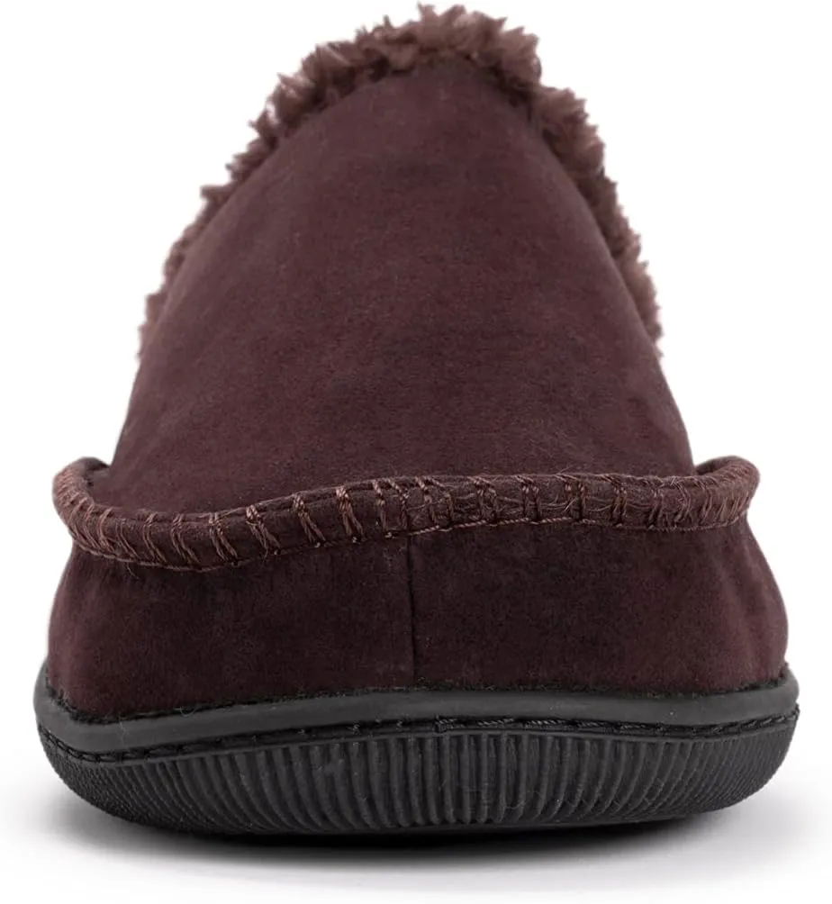 MUK LUKS Men's Faux Suede Clog Slipper