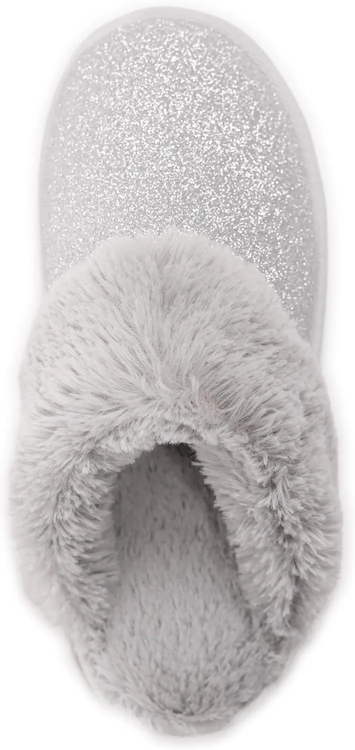MUK LUKS Women's Angled Sparkle Scuff Slipper