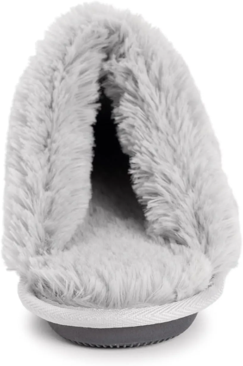 MUK LUKS Women's Angled Sparkle Scuff Slipper