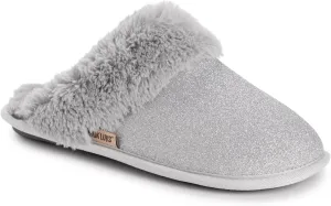 MUK LUKS Women's Angled Sparkle Scuff Slipper