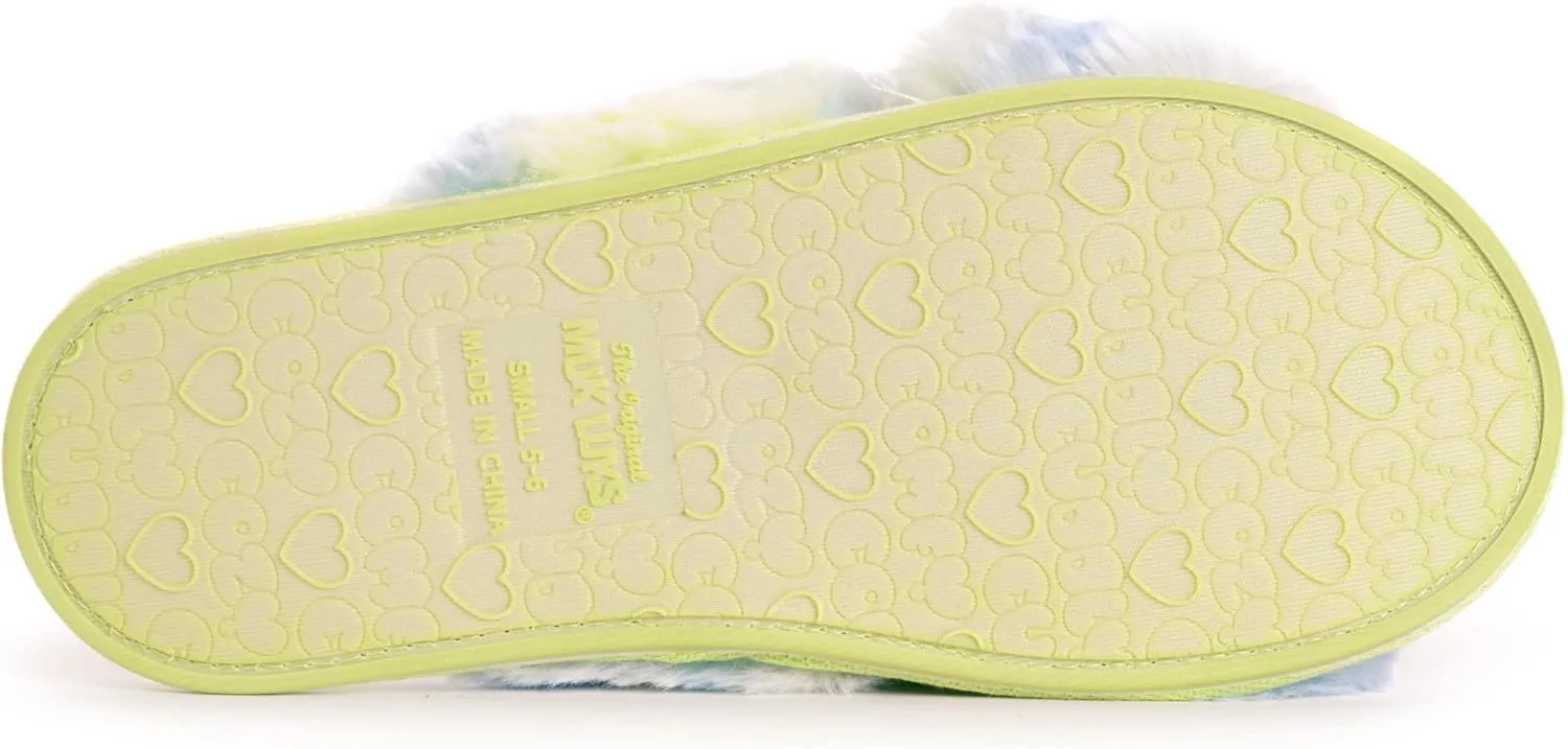 MUK LUKS Women's Perley Criss Cross Slipper