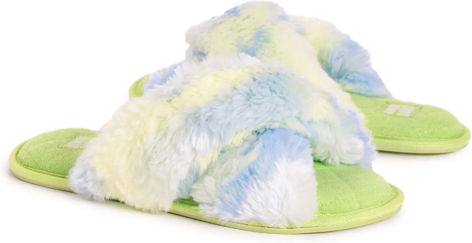 MUK LUKS Women's Perley Criss Cross Slipper