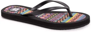 MUK LUKS Women's Shayna Terra Turf-Black Flat Sandals