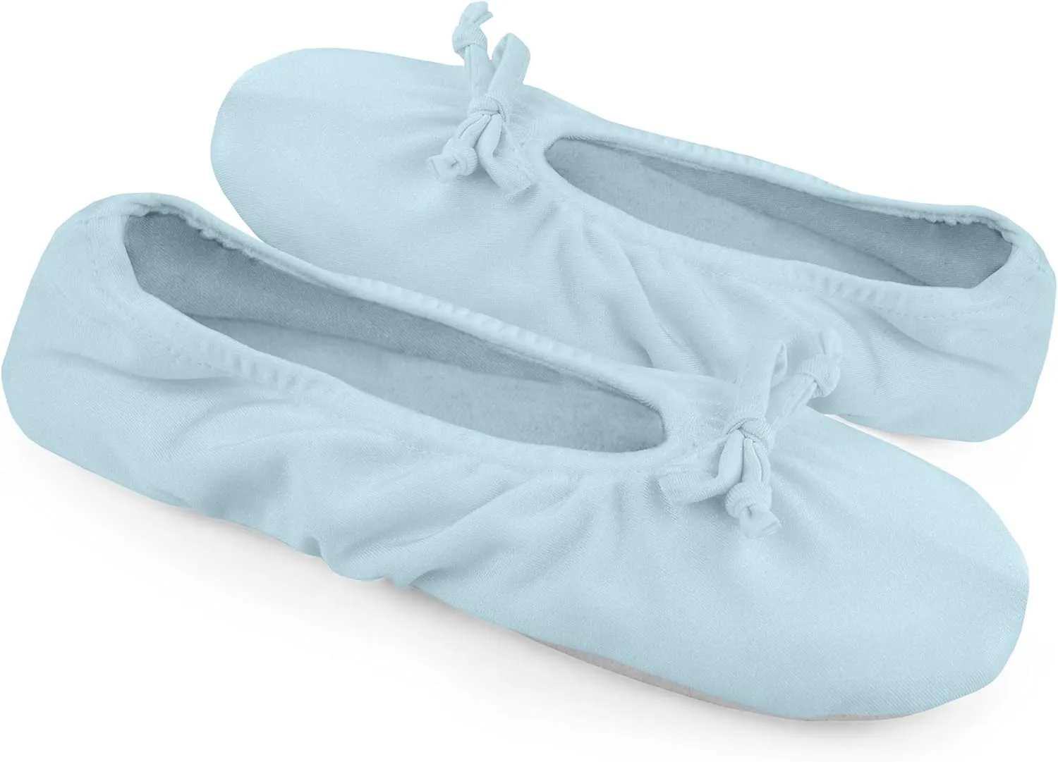 MUK LUKS Women's Stretch Satin Ballerina Slipper