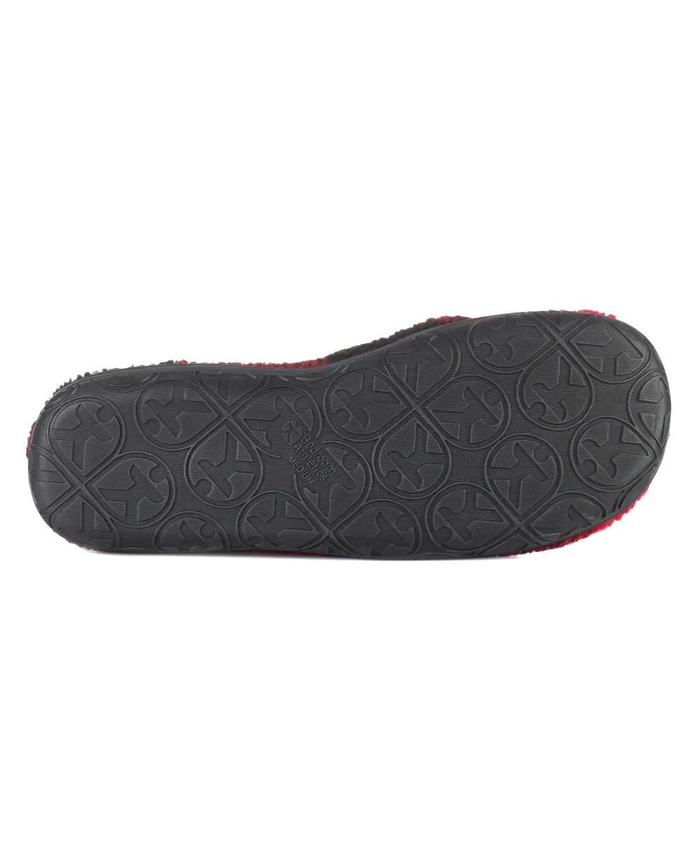 Neeson Sherpa Slipper Boots in Red & Black Check