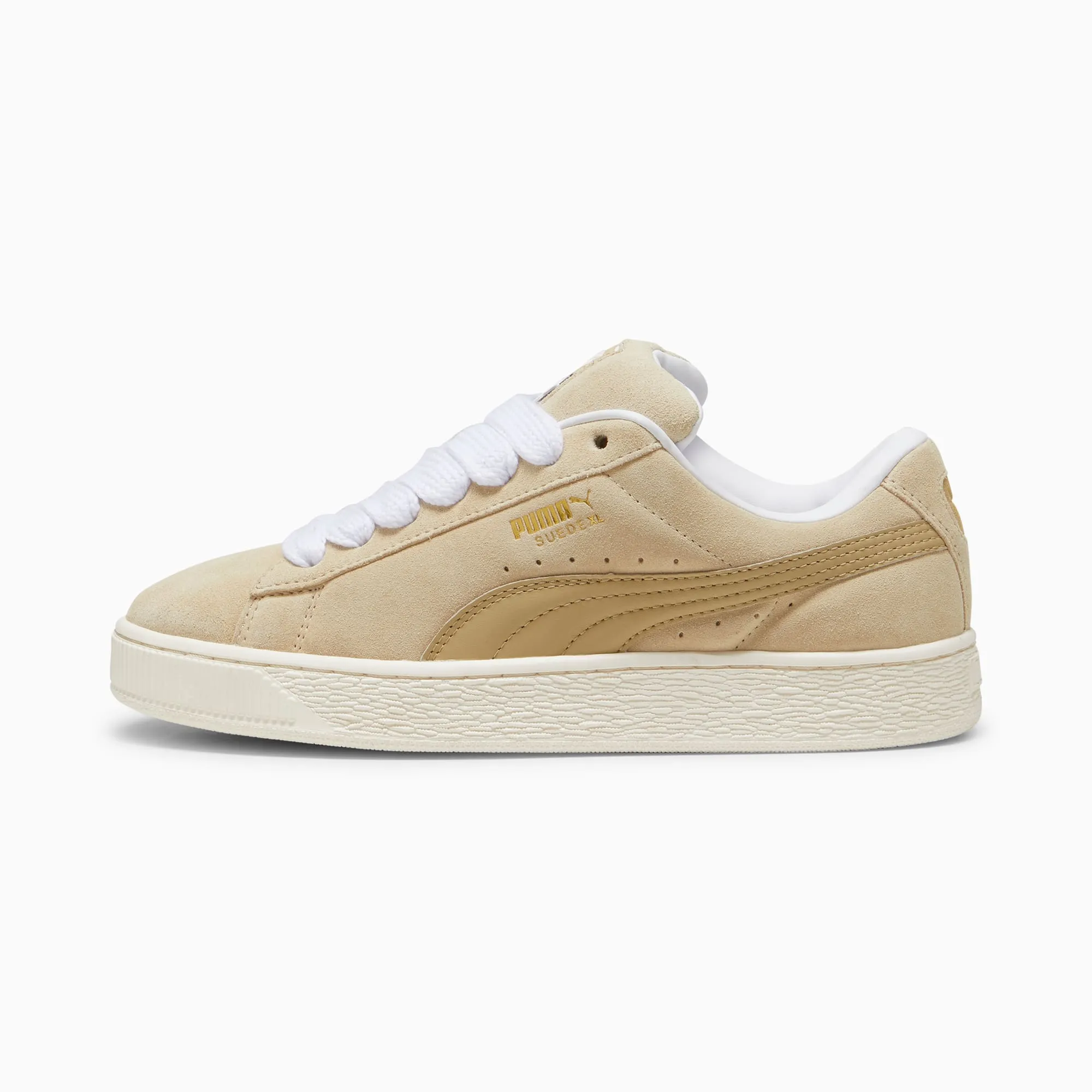 NEW Men's PUMA XL Putty Warm White SUEDE Shoes AUTHENTIC IN BOX