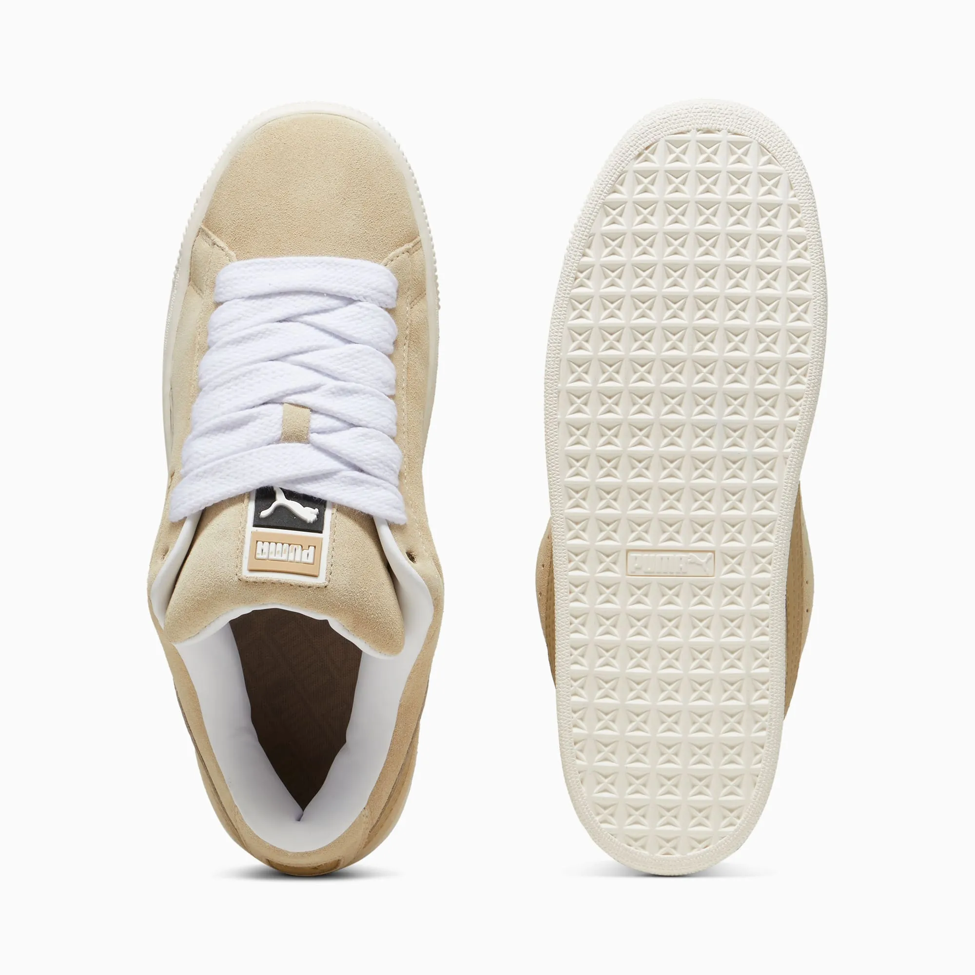NEW Men's PUMA XL Putty Warm White SUEDE Shoes AUTHENTIC IN BOX