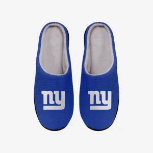 New York Giants Memory Foam Slide Slipper