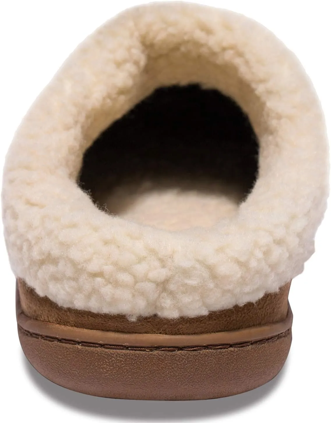 NewDenBer Women's Cozy Memory Foam Slippers Suede Fuzzy Plush Fleece Lined Slip On Indoor Outdoor House Shoes