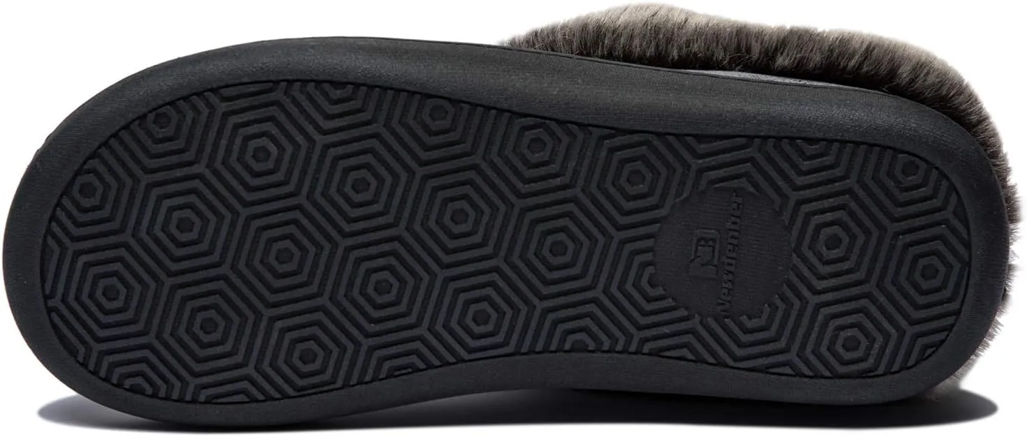 NewDenBer Women's Cozy Memory Foam Slippers Suede Plush Faux Fur Lined Slip on Indoor Outdoor House Shoes