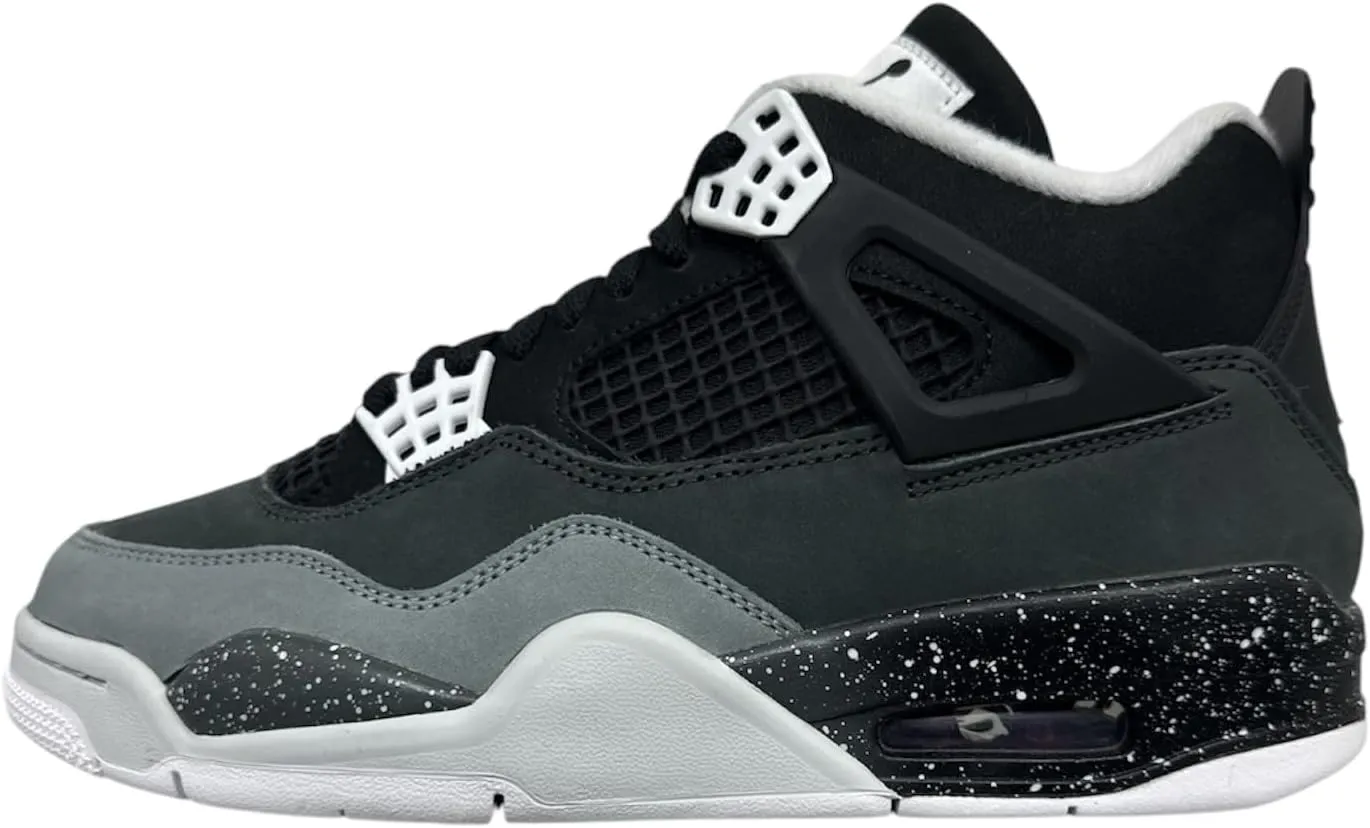 Nike Mens Air Jordan 4 Retro AIR Jordan 4 Retro, BLACK, 7 UK (8 US)