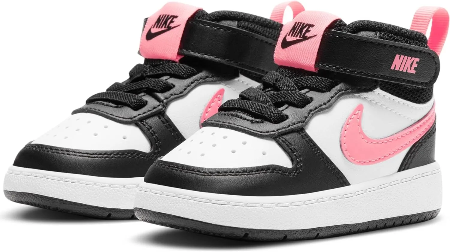 Nike Unisex-Child Court Borough Mid 2 (Infant/Toddler) Sneaker
