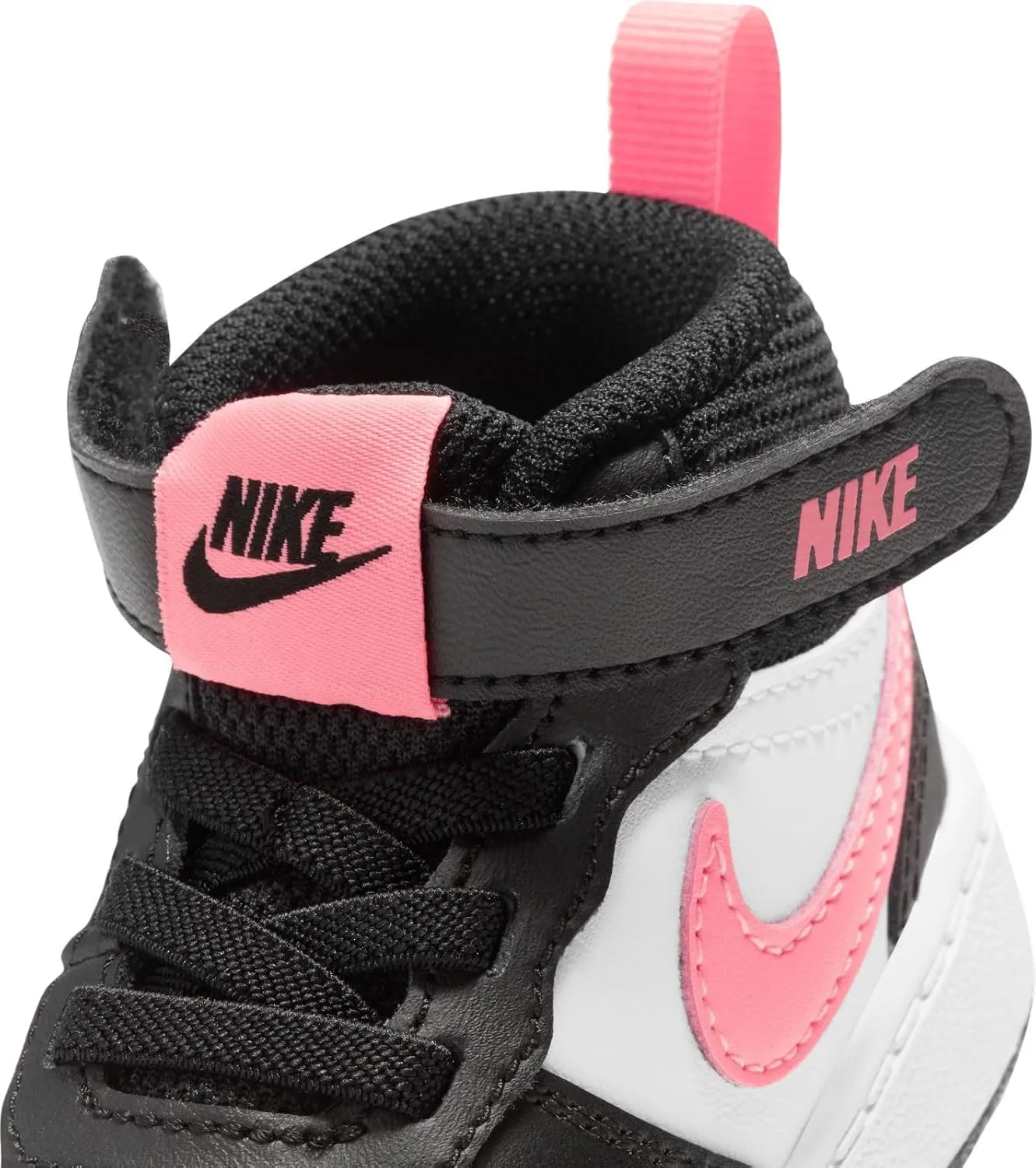 Nike Unisex-Child Court Borough Mid 2 (Infant/Toddler) Sneaker