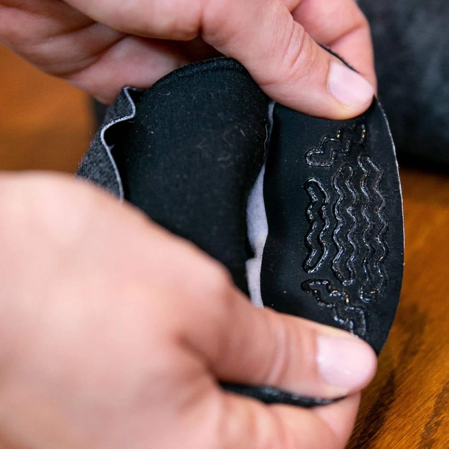 No Show Cushion Lounge Slipper Sock for Women with Anti-Skid Bottom and Heel Grippers