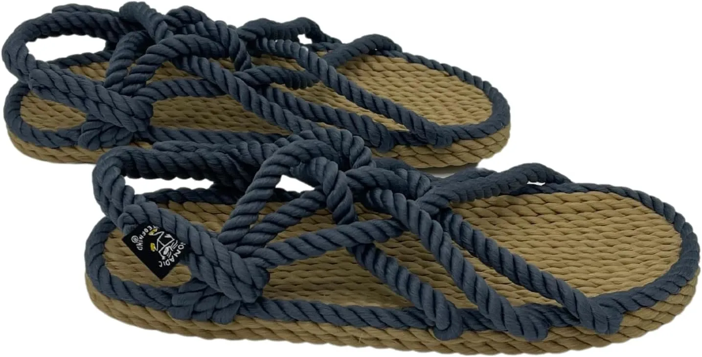 Nomadic State of Mind Rope Sandals, JC Sandals For Men and Women, Unisex, Handmade, Jesus Shoes, Straw Sandals