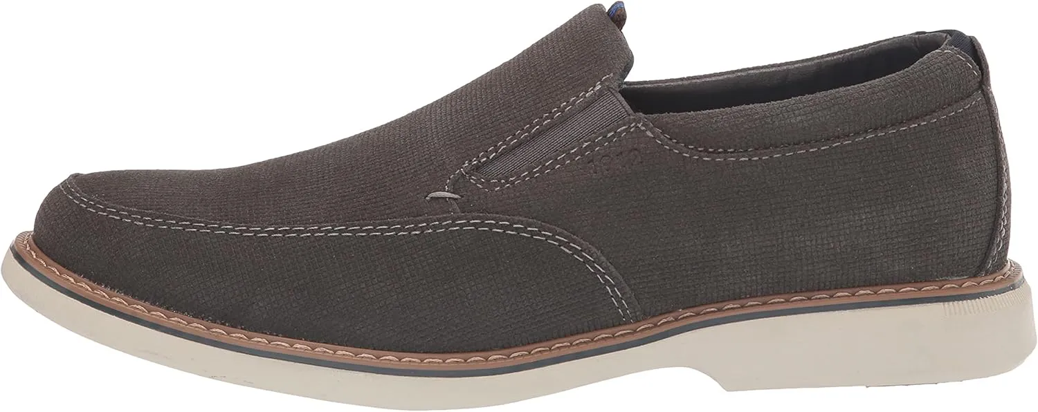 Nunn Bush Men's Otto Moccasin Toe Slip on Leather Loafer with Lightweight Sole