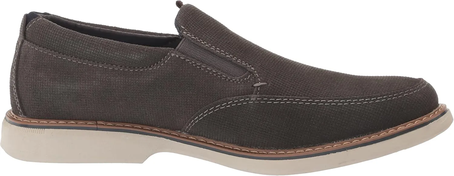 Nunn Bush Men's Otto Moccasin Toe Slip on Leather Loafer with Lightweight Sole