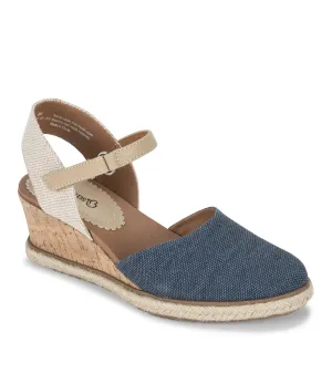 Ocean Closed Toe Wedge Sandal