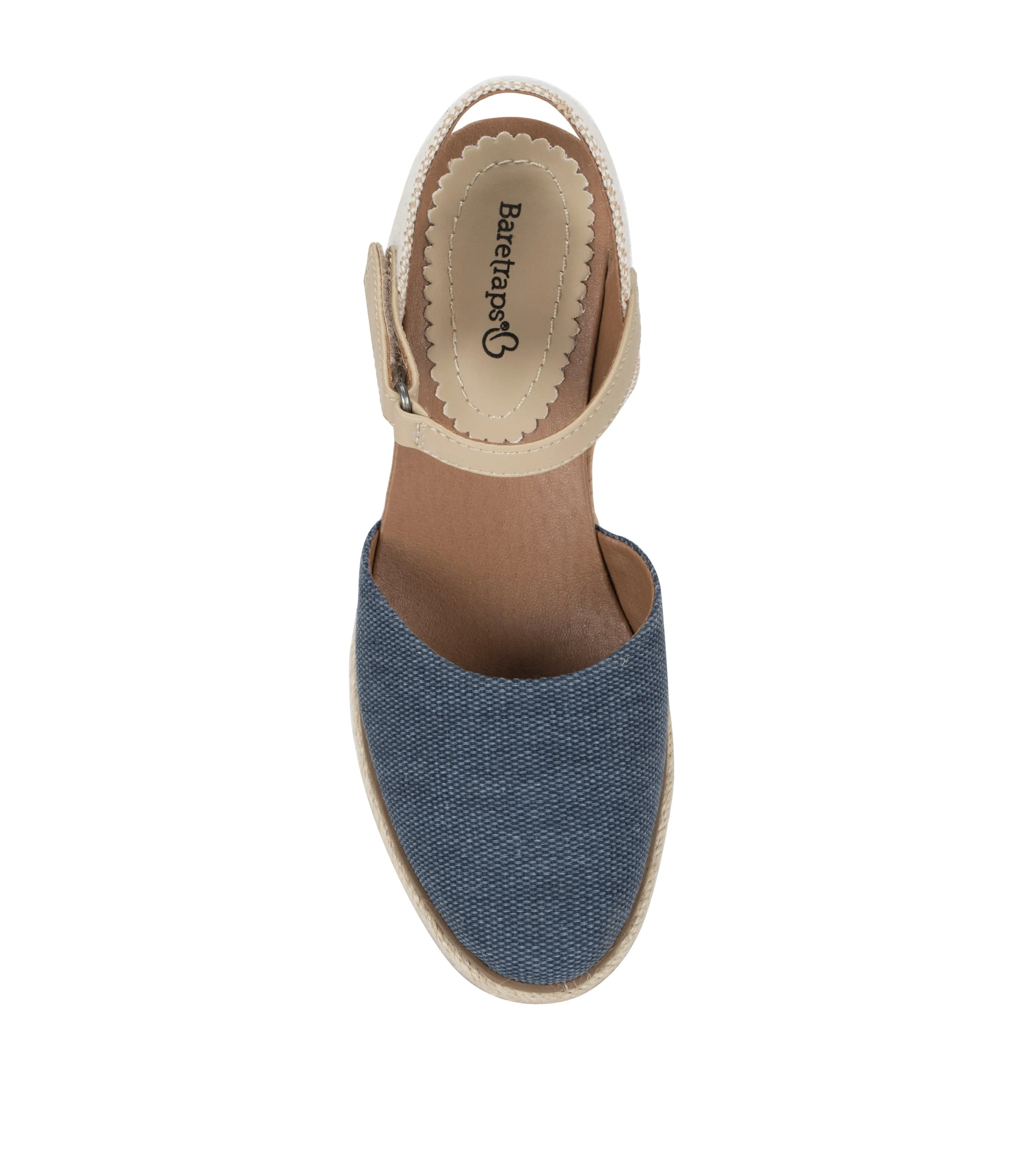 Ocean Closed Toe Wedge Sandal