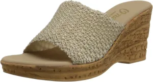 Onex Women's Bianca-2 Sandal,Natural Straw,36 EU (US Women's 6 M)