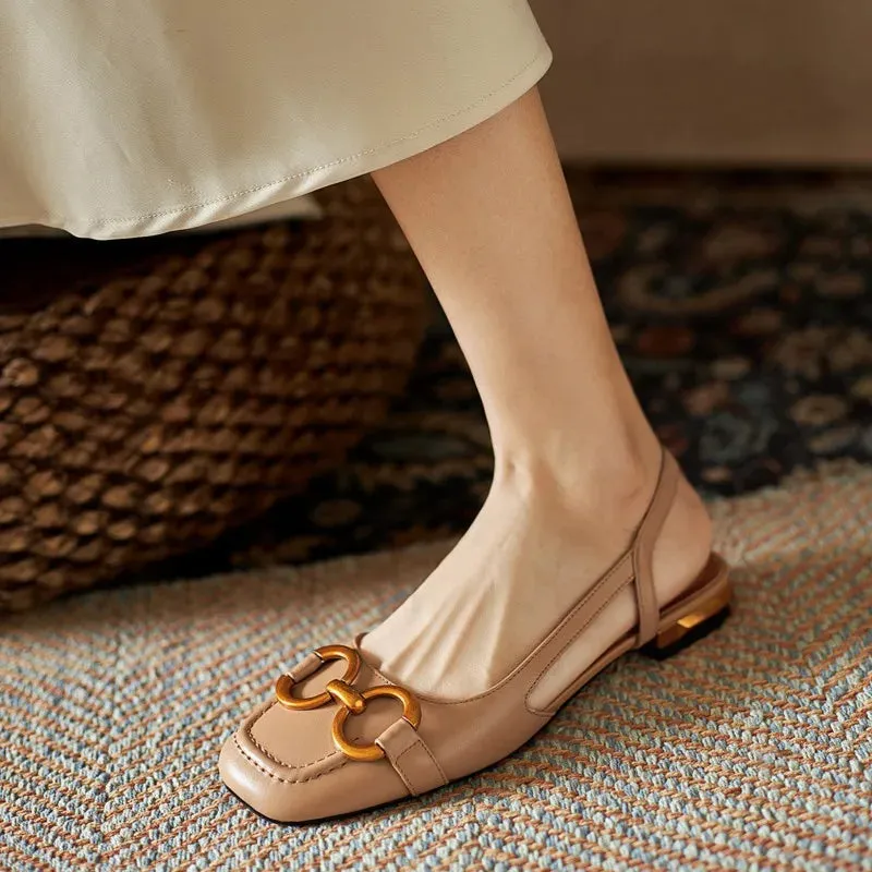 Orthopedic Low Heel Sandals