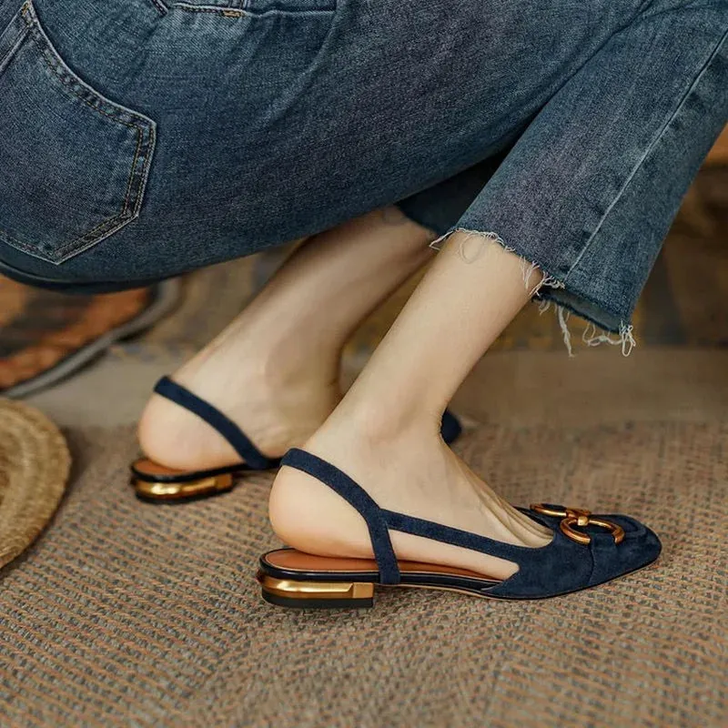 Orthopedic Low Heel Sandals