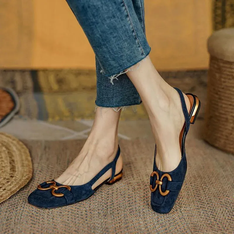 Orthopedic Low Heel Sandals