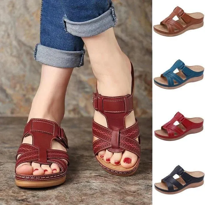 Orthopedic Premium Comfy Vintage Open Toe Sandal