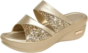 Orthopedic Sandals for Women Wide Width Flip Flops with Arch Support Casual Open Toe Platforms Casual Outdoor Shoes