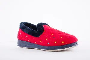 PADDERS - 406 SLIPPER - RED DOT