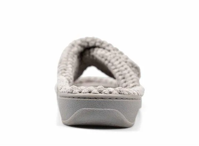 Padders Flo Slippers - Grey Popcorn