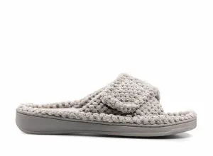 Padders Flo Slippers - Grey Popcorn
