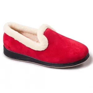 Padders REPOSE Womens (EE Fit) Full Slippers Red