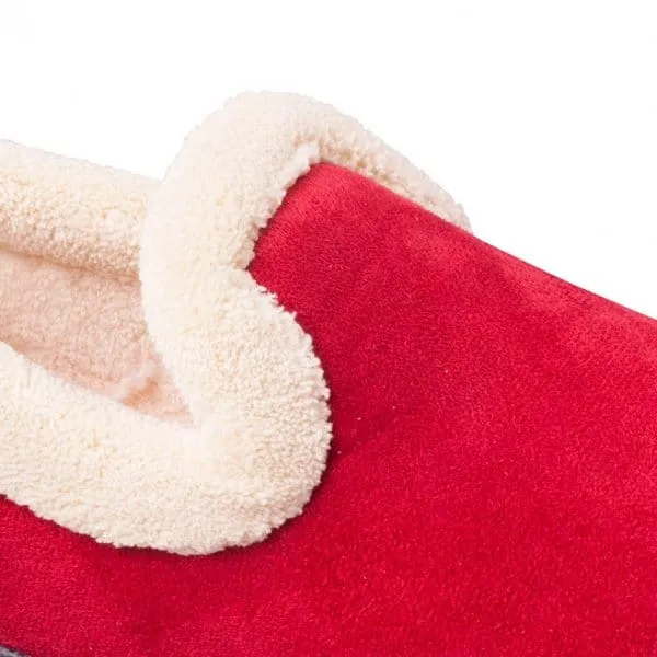 Padders REPOSE Womens (EE Fit) Full Slippers Red