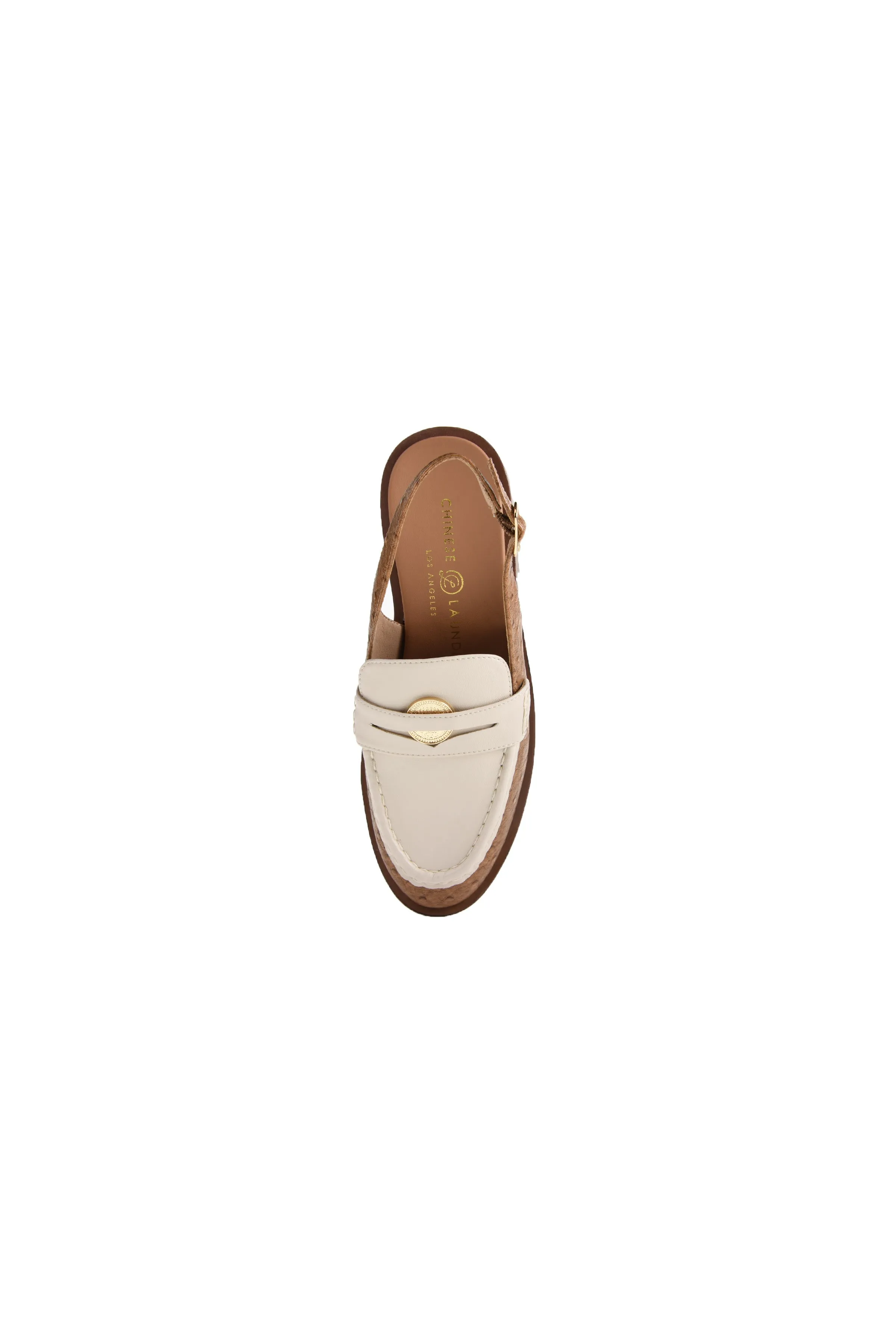 Paiinted Slingback Flat