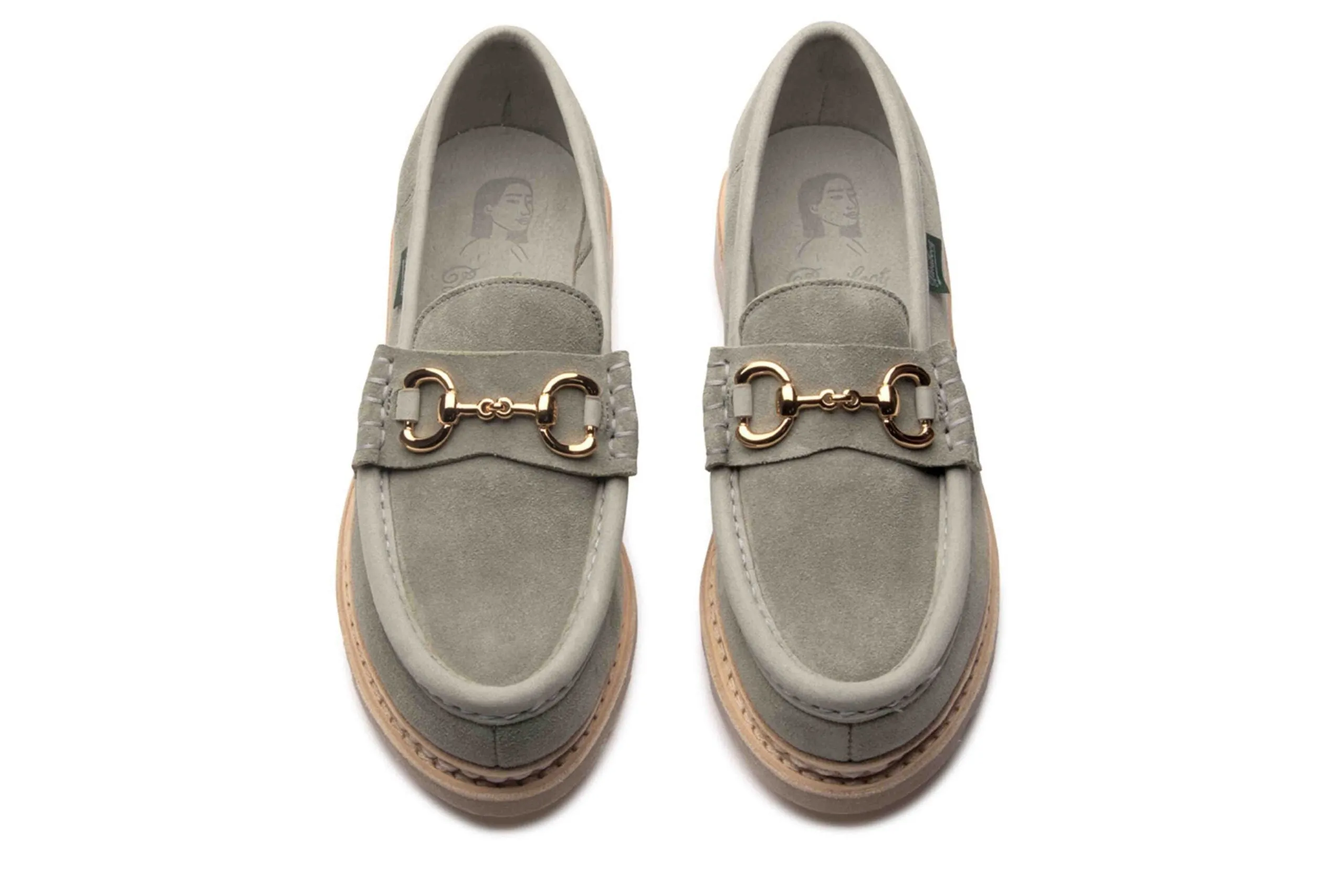 Paraboot Women's Vincennes/Griff - Miel-Velours Tilleul