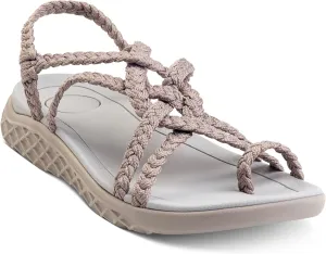 Plaka Explore Walking and Hiking Sandals for Women | Comfortable Summer Sandal with Arch Support | Waterproof Comfy Sandals for Travel, Beach or Poolside