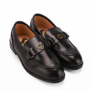 Platinum Buckle Loafer - Hard Sole