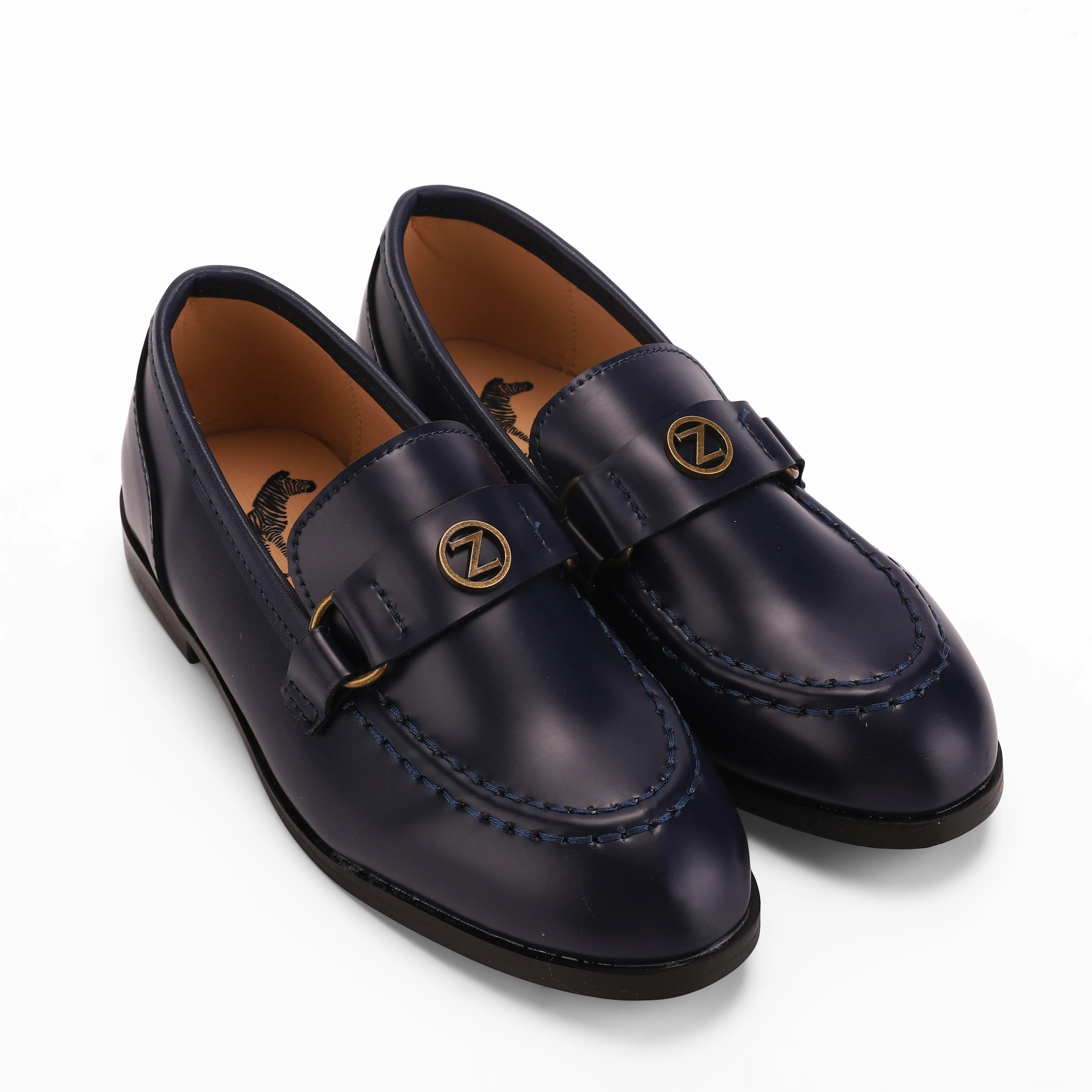 Platinum Buckle Loafer - Hard Sole