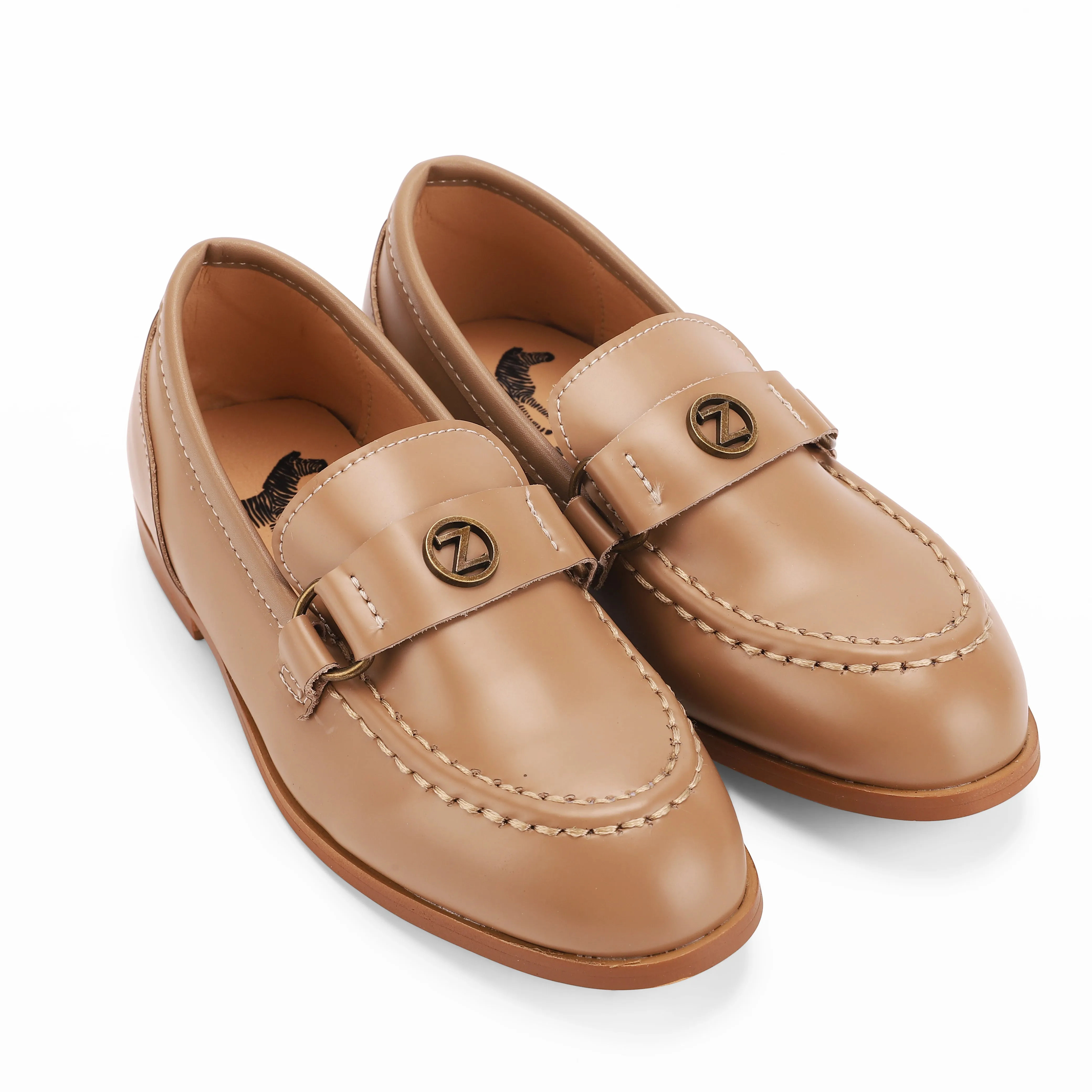 Platinum Buckle Loafer - Hard Sole