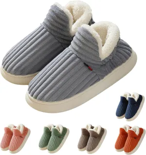 Pluffi Cozy Stylish Slipper Women Men, Pluffi Slipper Booties, Winter Cloud Slides Fuzzy Warm Thick-Soled House