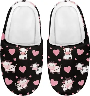 Plush Slippers for Kids Anti-slip House Slippers Warm Bedroom Slippers Cozy House Shoes