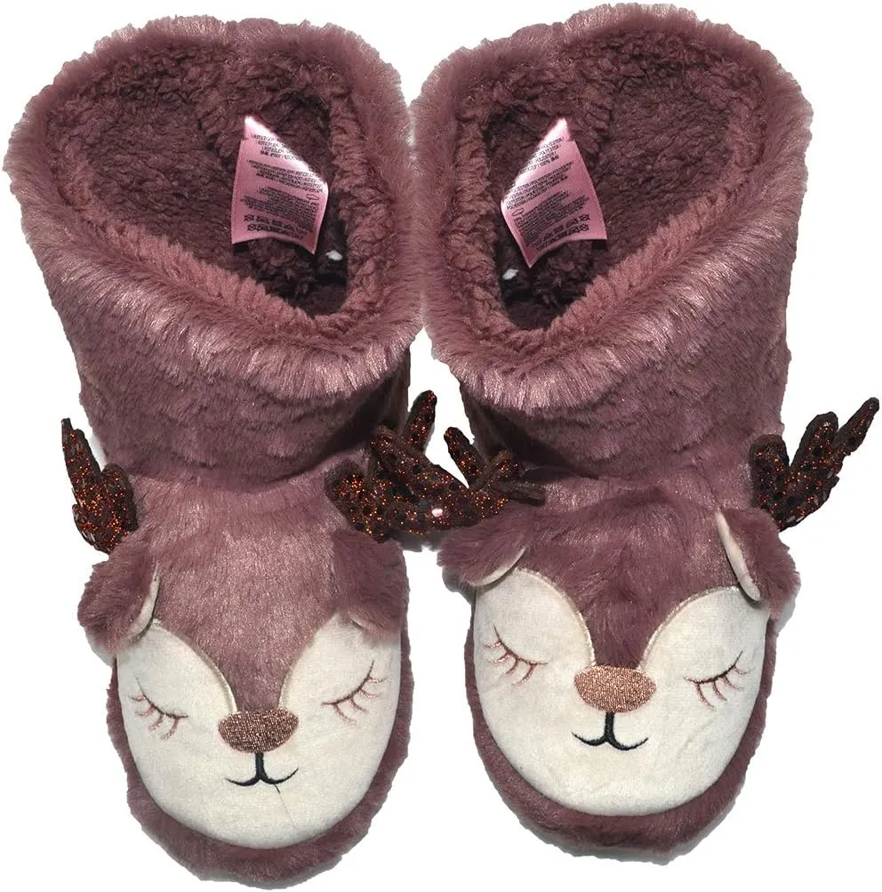 Plush Unicorn Slipper Cat Boots | Cozy Plush Bunny Shoes Woman Rabbit Slippers | Cute Fluffy Kitten Girls Slippers
