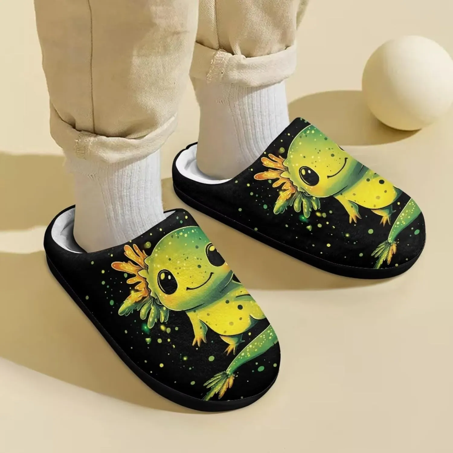 POLERO Cute Slipper for Kids Girls Winter Slippers Warm Indoor House Shoes Boy's Slippers