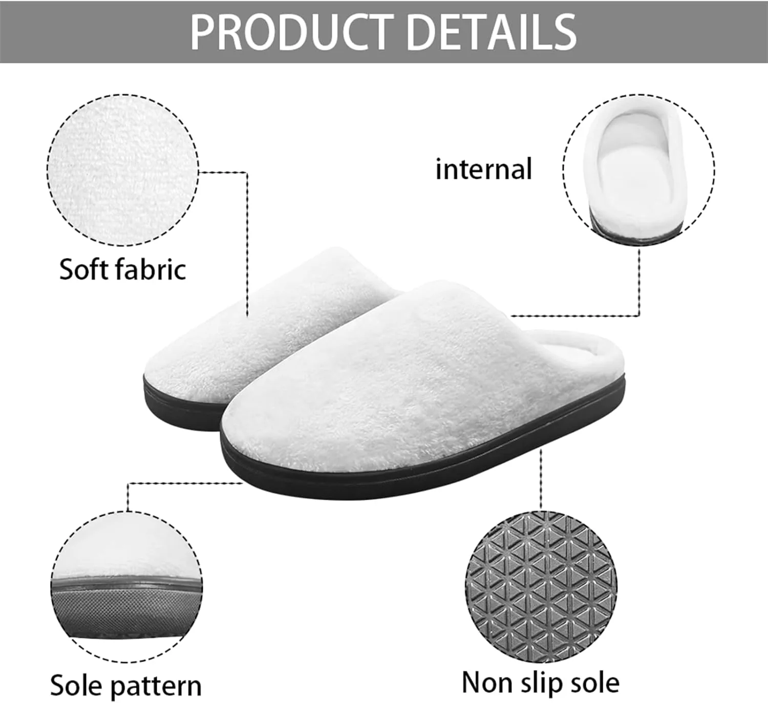 POLERO Cute Slipper for Kids Girls Winter Slippers Warm Indoor House Shoes Boy's Slippers