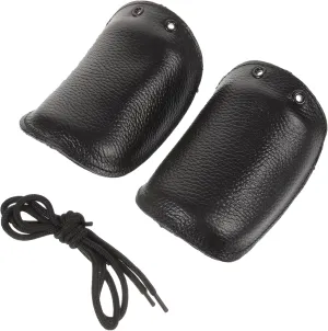 POPETPOP 1 Pair Durable Cowhide Indoor Shoes Covers Smash Toe Protective Boot Covers for Easy Installation and Convenient Use Lightweight Design for Workplace Safety